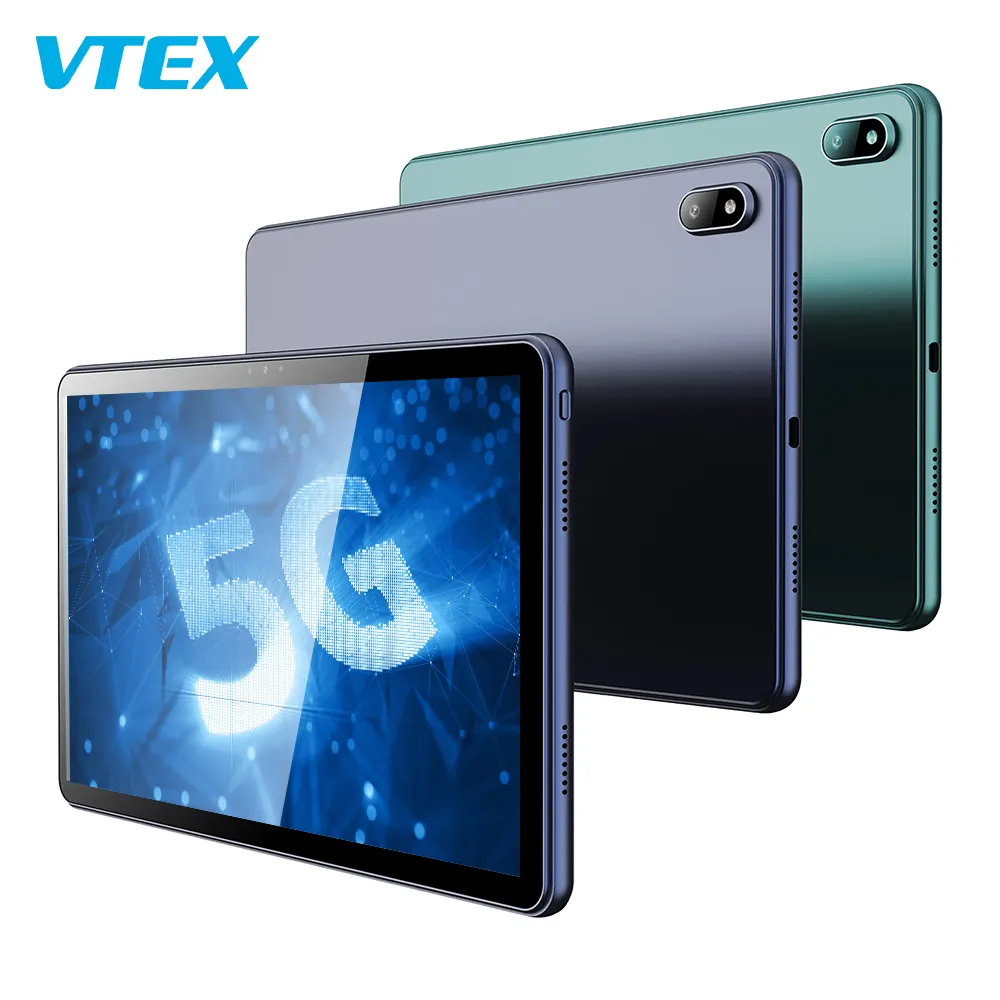 Vtex Android Tablet 10.36 Inch 128Gb Tablets Computer 2K Ips Hd Display Wifi 4G 5G Sim Card Slot Gps Touch Screen 10" Tablet Pc