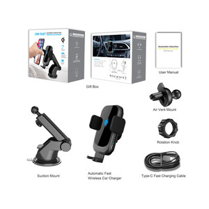 15 w <span class=keywords><strong>chargeur</strong></span> sans fil De Voiture sur mesure ou standard de tasse de voiture de <span class=keywords><strong>chargeur</strong></span> sans fil <span class=keywords><strong>qi</strong></span> sans fil adaptateur de charge rapide <span class=keywords><strong>chargeur</strong></span> - Product Image 3