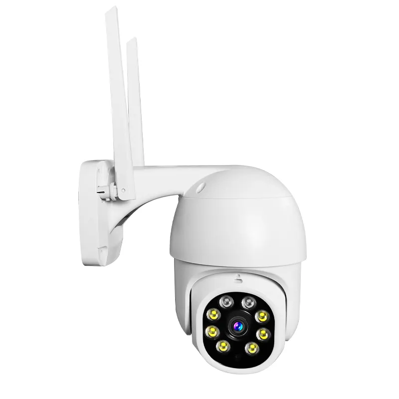 Kamera Keamanan IP Penglihatan Malam Luar Ruangan Mini HD 1080P WiFi Deteksi Gerakan Sistem Kamera Keamanan Nirkabel dengan Telepon