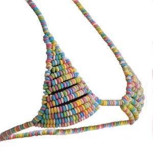 Sexy Dextrosa Bikini Candy Bra -- Sujetador de <span class=keywords><strong>mujer</strong></span> <span class=keywords><strong>comestible</strong></span> y <span class=keywords><strong>ropa</strong></span> <span class=keywords><strong>interior</strong></span> Dulces Pene Candy Toys - Product Image 2