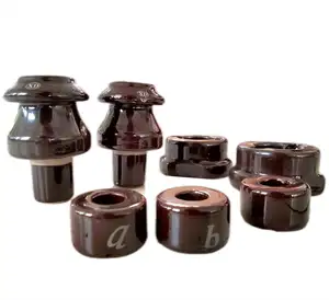 High voltage electrical ceramic insulator suppliers porcelain bushing used for transformer