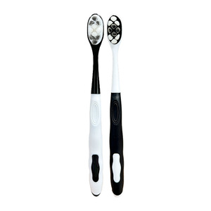 Cepillo de dientes de alta calidad para adultos, de mango único, con diez mil cerdas suaves, diseño de empalme blanco, en caja, para uso doméstico. - Product Image 5