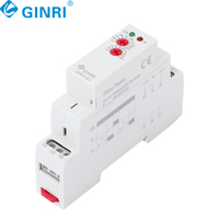 Relais temporisé à temporisation de mise en marche, protection électronique contre le temps, AC220v16A, montage sur rail DIN