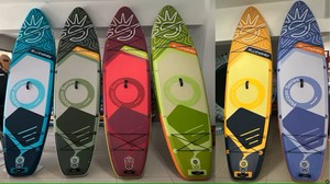 Ván chèo đứng bơm hơi SUNHOKEY <span class=keywords><strong>6</strong></span> màu, bán buôn giá rẻ, rộng 11'*34'', dùng câu cá, ván SUP để bán - Product Image 2