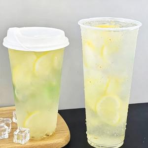 Vasos de Plástico PP Desechables Transparentes Personalizables al por Mayor de 500 ml y 700 ml, Impresos con UV de 90 mm - Product Image 2