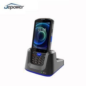 Jepower F7 hậu cần PDA Máy quét mã vạch với 4inch màn hình cảm ứng cho kho hàng tồn kho hậu cần điện thoại Bluetooth PDA - Product Image 1