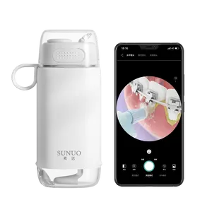 C3 פרו Wifi אוראלי משטף סיטונאי IPX7 עמיד למים חשמלי ציוד בית נסיעות חוט דנטלי מים Flosser עם מצלמה
