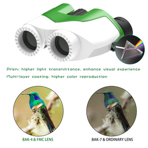 Temu Polar Bear 12x42 Hd Binoculars For Children With Multi Coating And High Magnification - Product Image 1