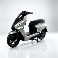 QIQIAN E4 CKD1500W Stylish Electric Sidecar Motorcycle Chopper 72V 1500W 50-55 km/h Full Set Loose Components
