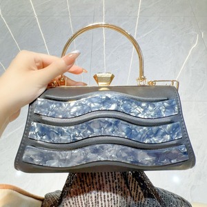 Luxury <b>Large</b> PU Houndstooth Pattern Shoulder <b>Bags</b> for Women Evening <b>Beach</b> Satchel - Product Image 2