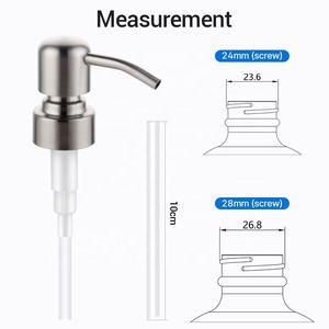 หัวปั๊มจ่ายของเหลวสำหรับเครื่องสำอางแบบ OEM <span class=keywords><strong>สี</strong></span><span class=keywords><strong>ดำ</strong></span> ขนาด 24/410 28/410 สำหรับโลชั่น แชมพู และผลิตภัณฑ์ทำความสะอาด - Product Image 4