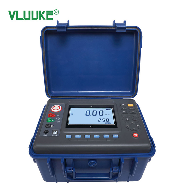 VLUUKE ES3035+ Professional Digital Insulation Resistance Tester 5KV Meter with 220V 1-Year Warranty