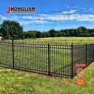 Classico recinzione in ferro battuto pannelli esterni con rivestimento protettivo in zinco - Product Image 2