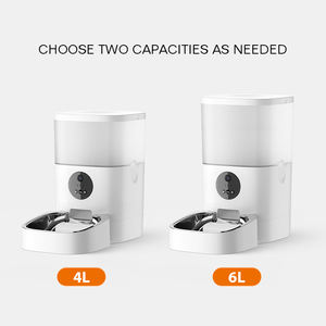 신상품 자동 프로그래밍 가능 WiFi 스마트 애완 동물 피더 4/6L 앱 음성 녹음 느린 타이머 자동 고양이 사료 애완 동물 그릇 피더 - Product Image 2