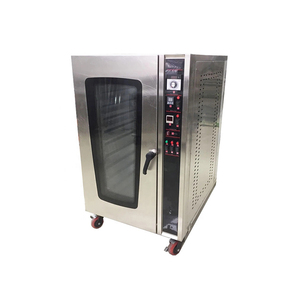 Máquina para hornear pan, horno de flujo de encimera, encimera eléctrica comercial, horno de convección de acero inoxidable de alta eficiencia - Product Image 4