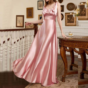 Nuevos vestidos de estilo europeo y americano para mujer, vestidos de novia sin mangas con tirantes para primavera y verano, vestidos de dama de honor - Product Image 1