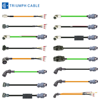 Cable de comunicación industrial V90 Cable de señal preensamblado 6fx3002-2ct12 Cable codificador de servo adecuado para Siemens