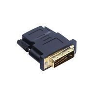 Oro HDTV hembra (24 + 1) Monitor Dual 4K 60 USB-C Monitor adaptador Coaxial Socket fibra óptica PVC Polybag combinación Stock
