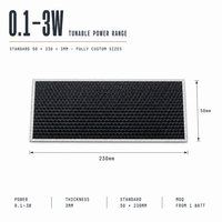 Panneau solaire SMT 0,5W 1W 2W 9V 12V 18V PCB Sunpower Mini module PV mince à cellules laminées en résine pour la charge de caméras et de passerelles d'accès