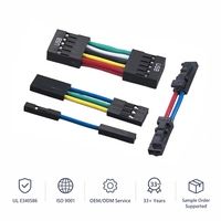 Connecteurs de faisceau de câbles pour autoradio, bornes à douille en cuivre pur 220V 28AWG avec isolation PVC résistante à l'abrasion pour applications électroniques