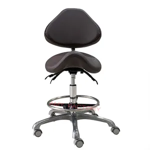欧洲美发沙龙美容家具凳椅高度可调优质水疗美甲马鞍牙医椅