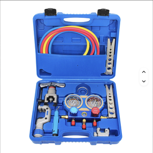 Household Air Conditioner Flare Tool <b>Vacuum</b> <b>Pump</b> Refrigerant Charging Kit Air Conditioning Industrial Grade for Profession - Product Image 1