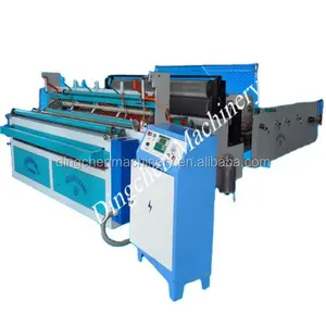 Automatic Toilet Tissue Paper/Kitchen Paper Rewinding, Perforating and Embossing Machine Price , Paper Deep Processing(1880mm)