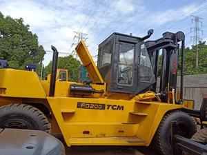 <b>Used</b> forklift tcm200 100250 forklift 20 Ton electric forklift truck Original Design good performance for cheap Sale EPA - Product Image 2