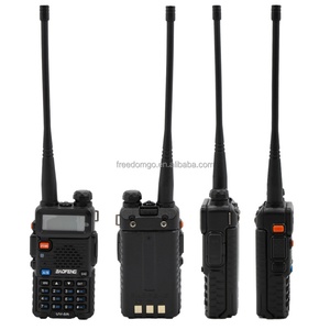 Walkie Talkie de Banda Dual VHF/UHF de 5W para UV-5R con Pantalla LED, Batería de 1000-1500mAh, Resistente al Agua IPX-1 - Product Image 4