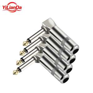 Conector macho de alta calidad de 6,35mm <span class=keywords><strong>a</strong></span> conector macho de 3,5mm <span class=keywords><strong>adaptador</strong></span> de auriculares micrófono 6,35 <span class=keywords><strong>a</strong></span> 3,5 convertidor de Audio - Product Image 1