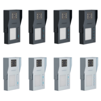 Videoportero Inteligente con Wifi para Apartamentos, Conexión de 2 Cables, Solución IP Tuya, Intercomunicador para 4 Apartamentos, Desbloqueo por Aplicación Tuya, Precio de Fábrica