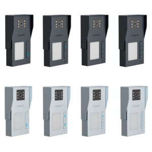 Interphone vidéo intelligent Wi-Fi pour appartement, connexion 2 fils, solution IP Tuya, interphone pour 4 appartements, déverrouillage via l'application Tuya, prix usine - Product Image 2