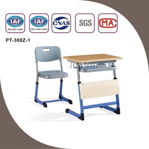 Conjunto de Silla de Escritorio Individual Moderna con Altura Ajustable, Muebles Escolares Comerciales de Metal SONGYE PT-308Z, 1 Año de Garantía, Color Personalizado PT- - Product Image 5