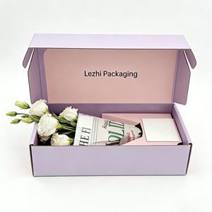 Cajas de Embalaje para Envíos al por Mayor, Personalizadas, de Lujo, para el Día de la Madre, Día del Maestro, con Mensajes Florales - Product Image 1