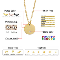 Delicado Collar con Colgante de Corazón y Frase Bíblica, en Acero Inoxidable, Grabable, Joyería para Mujer, Resistente al Agua e Hipoalergénico