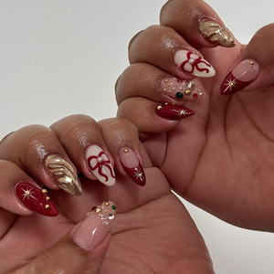<span class=keywords><strong>Uñas</strong></span> Postizas de Almendra <span class=keywords><strong>Negras</strong></span> con Efecto Ojo de Gato, 24 Piezas, <span class=keywords><strong>Uñas</strong></span> Acrílicas Personalizadas, <span class=keywords><strong>Uñas</strong></span> Adhesivas de Presión - Product Image 6