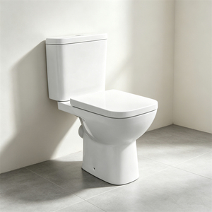 Inodoro Moderno <span class=keywords><strong>de</strong></span> Dos Piezas MFZ-23D con Doble Descarga, Cerámico, Salida S-trap/P-trap, <span class=keywords><strong>Sanitario</strong></span> para Baño, Ideal para Renovación <span class=keywords><strong>de</strong></span> Apartamentos - Product Image 4