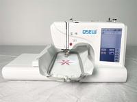 Machine à broder informatisée QS-101V pour la broderie de logos et d'étiquettes sur t-shirts