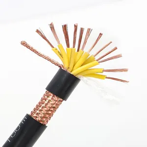 Pure Copper Flame-retardant RVVP Shielded Wire 2 3 4 5 6 7 8 10 12 14 16 19 20 24 Core 0.3 0.5 0.75 1 1.5 2.5 Wires