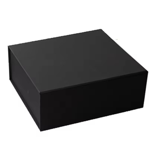 Custom logo Magnet Folding Paper Flat Packaging Box Luxurious Black <b>Magnetic</b> Closure Gift Box for Gift Packaging - Product Image 1