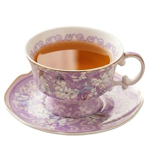 Juego de Taza y Platillo de Café de Porcelana Fina Estilo Antiguo, Copa de Cerámica Creativa, Caja de Regalo Personalizada - Product Image 5