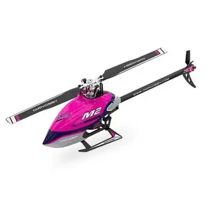 Helicóptero RC <span class=keywords><strong>Omphobby</strong></span> M2 V2 3D sin Flybar, con Doble Motor Brushless de Accionamiento Directo, sin Control Remoto - Product Image 3