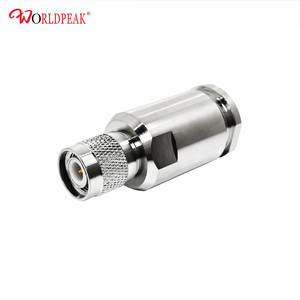 メーカー50オーム銅コネクタTNC-J7シルバーメッキTNC男性プラグクランプタイプLMR600/12DFB RF同軸ケーブルコネクタ - Product Image 2