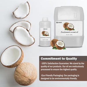 Venta al por mayor 100% aceite de portador natural fraccionado a granel prensado en frío ecológico aceite de coco virgen puro - Product Image 3