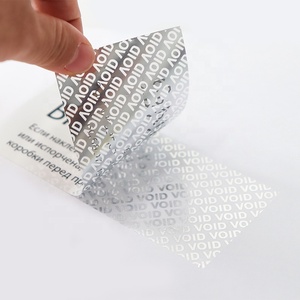 Pegatina holográfica de seguridad personalizada, pegatina <span class=keywords><strong>a3</strong></span>, sello vacío personalizado, pegatina de garantía, sin vidrio templado - Product Image 2