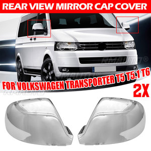 ฝาครอบกระจกมองข้างรถยนต์คู่ สำหรับ Volkswagen Transporter T5 2010-15 T5.1 T6 16-19 ฝาครอบกระจกมองหลัง - Product Image 1