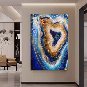 Décoration murale islamique personnalisée, impression HD, ambiance haut de gamme, décoration d'entrée, art mural, peinture en porcelaine cristalline, LED - Product Image 6