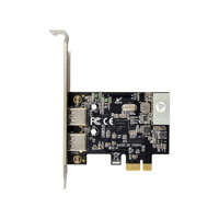 Kartu Ekspansi SUNWEIT ST667 PCIe X1 D720200 2-Port USB3.2 5Gbps