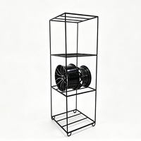 Présentoir Modulaire à Roues en Forme de Cube, Double Usage, pour Jantes en Alliage et Pneus de Voiture, Étagère de Présentation Robuste en Acier pour Concessionnaires Automobiles 4S