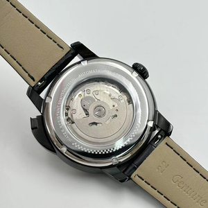 <span class=keywords><strong>Montre</strong></span> mécanique pour homme avec fonction roulette <span class=keywords><strong>russe</strong></span>, bracelet en cuir, design à bouton rotatif, <span class=keywords><strong>mouvement</strong></span> NH35, version OEM/ODM disponible - Product Image 5